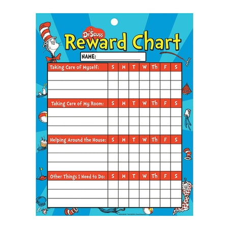 chore chart cat in hat reward walmart com and doug chore chart walmart