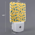 thumbnail image 2 of Honeii Shark Print Print LED Night Light with Light Sensor, Night Lights Plug Into Wall,Ideal for Bedrooms and Hallways-UK, 2 of 7
