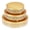 gold (3pcs), variant on Innovative Life 6-Piece Gold Metal Cake Stand Set, 3 Sizes Dessert Display Platter for Party Decor