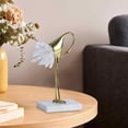 thumbnail image 3 of Golden Crane Statue Animal Bird Modern Minimalist Luxury Sculpture Figurine Ornament for Home Shelves Bedroom Decoration Style I, 3 of 8