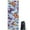 Colorful Flower Butterfly, variant on Purple Butterfly Pattern Hot Yoga Mat Towel Non Slip for Hot Yoga - Quick-Drying Yoga Mat Cover with 4 Corner Pockets with Travel Bag - Hot Yoga Towel Non Slip Grip Moisture Wicking Sweat 70"x26"