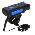 thumbnail image 2 of Bike Front Light, Multifunctional Bike Horn Light Waterproof Lithium Polymer Battery 3 Gear  For Cycling ANGGREK Azul, 2 of 8