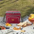 thumbnail image 3 of 15l Thickened Bento Lunch Bag Dirt And Scratch Resistant For Outdoors ActivitiesNavy Blue, 3 of 5