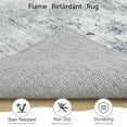 thumbnail image 7 of Ultrug Modern Abstract Rugs Vintage Area Rug Soft Indoor Carpet for Bedroom Living Room Home Decor,5'x8',Gray, 7 of 7
