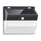 thumbnail image 1 of EeaseMX Lámpara de pared solar con sensor de movimiento infrarrojo, para exteriores, impermeable, para jardín (206 LED), 1 of 7
