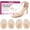 Beige, variant on Ball of Foot Cushions, Metatarsal Pads, 2 Pairs Non-Slip Gel Pads, Prevent Foot Sliding, All-Day Comfort for High Heels, Sandals (Clear)