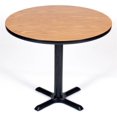 thumbnail image 1 of Round Cafe Breakroom Top in Medium Oak (48 in./Med Oak), 1 of 2
