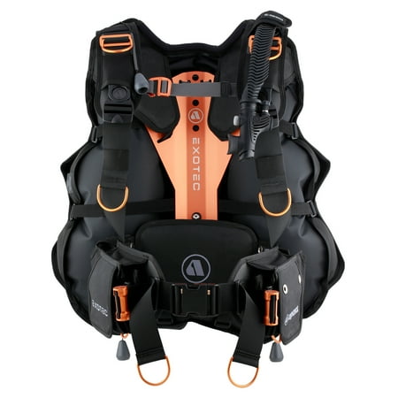 Apeks Exotec BCD - Black/Orange - Medium/Large