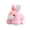Pink, variant on Collectible Plush Doll Figurines and Cartoon Character Toys Soft Stuffed Animal Figures for Kids Display and Playtime Creative Home Decor Gifts