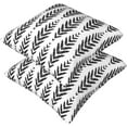 thumbnail image 2 of Black and White Pillow Covers 18x18 Set of 2, Modern Throw Pillow Covers Outdoor Decorative Pillow Case for Couch Bed Sofa Cushion Home Decor, 2 of 6