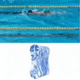 thumbnail image 1 of DYNWAVECA Pull Buoy Legs and Hips Support Flotation Swim Training Aid Leg Float for Upper Body Strength Water Exercise Adults Pool Gear Blue White, 1 of 10