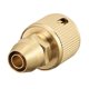 thumbnail image 1 of Adaptadores de conectores rápidos de latón de 3/8" para mangueras de jardín, accesorios de grifo de agua 1 pieza, 1 of 5