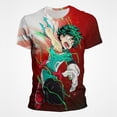 thumbnail image 2 of 2023 Nuevo Anime My Hero Academia Kuroko Sin Cesta Impresión 3D Camiseta Hombres Mujeres Verano Casual Manga Corta Cool, 2 of 4