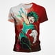 thumbnail image 2 of 2023 Nuevo Anime My Hero Academia Kuroko Sin Cesta Impresión 3D Camiseta Hombres Mujeres Verano Casual Manga Corta Cool, 2 of 4