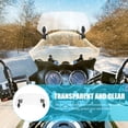 thumbnail image 6 of unbranded Motor Bike Windshield Motorbike Decoration 36X15.2cm, 6 of 8