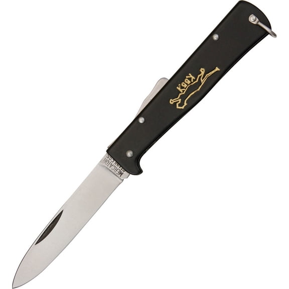 Mercator Black Cat Stainless Lockback Knife