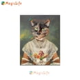 thumbnail image 1 of Cuadros de pared de retrato Vintage para sala de estar, póster nórdico, arte de pared, pintura en lienzo, decoración del hogar, gato, perro, Princesa, sin marco, 1 of 4