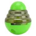thumbnail image 3 of Animal de Compagnie Traiter Puzzle Ball, ABS Matériel Chien Traiter Distribution Balle Alimentation Lente Interactive pour la Formation Jaune, Vert, 3 of 8