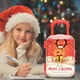 thumbnail image 5 of Mini caja de equipaje navideña, Papá Noel, muñeco de nieve, alce, elfo para decoración de casa de muñecas, 5 of 8