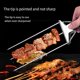 thumbnail image 3 of Brochetas para Parrilla de 3 Vías - Grill , Kit de Brochetas con Tenedor para Barbacoa de Puntas Brochetas Kabob Al Aire Libre para Asar Carne, 3 of 8