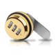 thumbnail image 2 of Combination Cam Lock Safe Cabinet Drawer Digital Code For Mail Box Keyless, 2 of 3