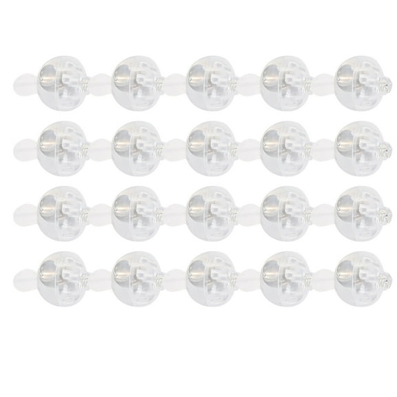 Decorative Colorful Luminous Ball Lights 20 PCS for Festive Decoration