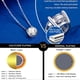 thumbnail image 3 of Diamond Necklace for Women, Moissanite Pendant Jewelry for Mothers Gifts, Diamond Necklace Gifts for Mothers Day with GRA Certificate Wife Mom, 3 of 5