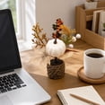 thumbnail image 7 of Hometravel Thanksgiving Mini Potted Maple Leaf Pumpkin, Artificial Fall Greenery Desktop Decor, Simulation Plant for Indoor Shelf Window Display, 7 of 7