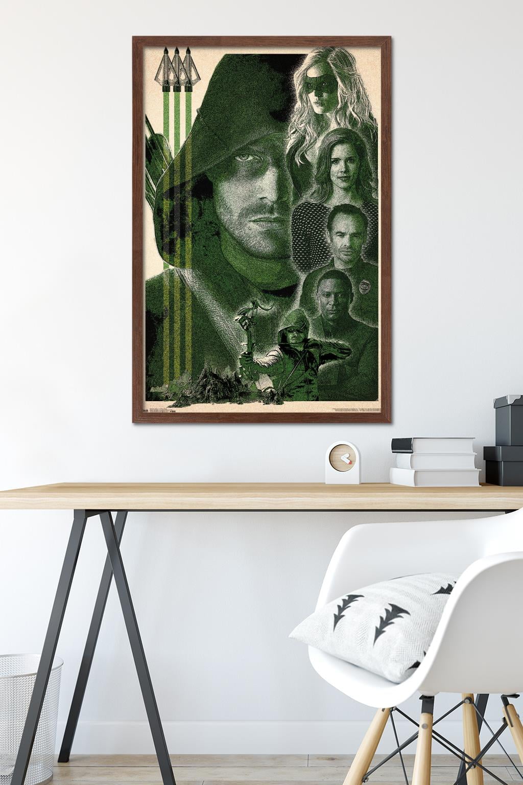 DC Comics TV - Arrow - Group Wall Poster, 22.375" x 34", Framed