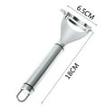 thumbnail image 2 of Corn Peeler Stainless Steel Planing Corn Corn Cutter Kitchen Butter Holder for Corn on The Cob Corn Cap Vegetable Y Peeler Multifunction Stainless Steel Fruit And Vegetable Peeler Peeler, 2 of 4
