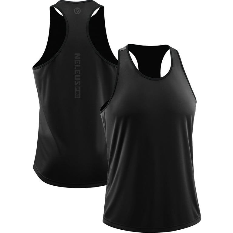 Black athletic tank hot sale