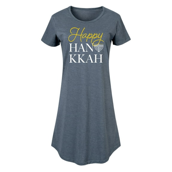 Instant Message - Happy Hanukkah -  Ladies Any Way Dress