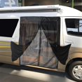 thumbnail image 2 of Mesh Door Curtain Outdoor Windproof Privacy Protection Curtain RV Door Curtain, 2 of 10