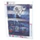 thumbnail image 3 of Patrón de calavera de Halloween DIY Kit de pintura de diamantes de taladro completo bordado imagen artes artesanales para decoración del hogar, 3 of 5