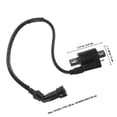 thumbnail image 2 of OUNONA Motorcycle Parts Motorcycle Ignition Coil Black Enhanced Engine Performance For Long-Distance Travel 1Pcs, 2 of 7