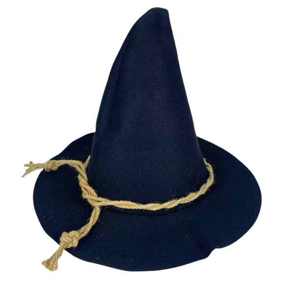 Men Pointed Wizard Hat, Vintage Wide Brim Witch Hat, Halloween Costume Hat for Party Carnival Medieval Dress Up