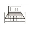thumbnail image 6 of Pemberly Row Metal Victorian Sytle Queen Bed with Footboard in Bronze, 6 of 13
