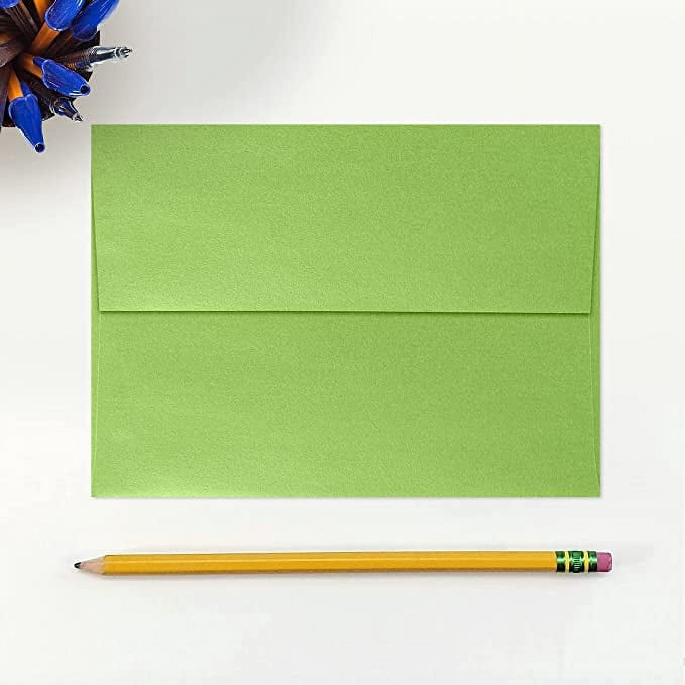 LUXPaper A7 Invitation Envelopes, 5 1/4 x 7 1/4, Fairway Metallic, 500/Pack