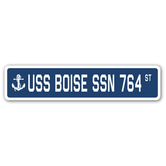 USS BOISE SSN 764 Street Sign us navy ship veteran sailor gift