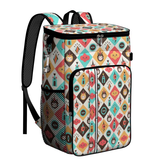 Outdoor Cooler Backpack - 20L Insulated Leakproof Soft Cooler Bag for Adventure, Picnic & Road Trips, Holds 26 Cans & Utensils