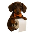 thumbnail image 5 of Tuvgenk 6.3*8.6*4.7 In Resin Toilet Paper Holders Multicolour Dog Free Standing Tissue Holder Decorative Home Gift Tissue Holder for Friends, 5 of 5