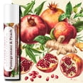 thumbnail image 1 of Pomegranate & Peach Natural Lip Balm, Pack of 3 by LatherGreen, 1 of 8