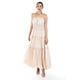 thumbnail image 1 of Maxi vestido strapless Roman fashion /Juvenil, 2781 (Beige) beige G, 1 of 4