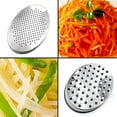 thumbnail image 7 of Cheese Grater Two Side Vegetable Slicer Stainless Steel Potato Shredder with Container Use for Carrots Cucumbers Onion Potato$$Home Decor, Kitchen, & Other, 7 of 7