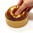 thumbnail image 5 of Glitter Giant Dumpling,Slow Rise Sensory Fidget for Anxiety, Focus Tool and Autism Calming Support, Quiet Desktop Gadget, 5 of 6