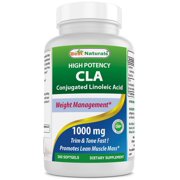 Best Naturals CLA Conjugated Linoleic Acid 1000 mg 360 Softgels