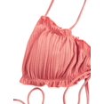 thumbnail image 3 of Maillot de Bain Bikini Triangle à Volants Froncé, 3 of 4