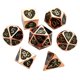 thumbnail image 3 of Juego de dados poliédricos Juego De 7 Piezas De Aleación De Zinc Dados Poliédricos D4 D6 D8 D10 D12 D20 Set Bronce Bronce Magideal Juego de dados poliédricos, 3 of 6