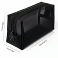 thumbnail image 2 of Mesh Makeup Bag Zipper Breathable Mesh Cosmetic Pouch Mesh Makeup Organizer, 2 of 10