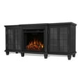 thumbnail image 3 of Marlowe Electric Entertainment Fireplace in Black by Real Flame, 3 of 25